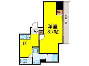 エヌエムキャトフヴァンの物件間取画像